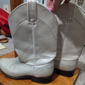 Laredo Women's White Cowboy Boots